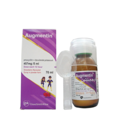 AUGMENTIN 457MG STRW 70ML