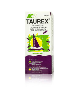 TAUREX 50MG/5ML SYRUP 240 ML