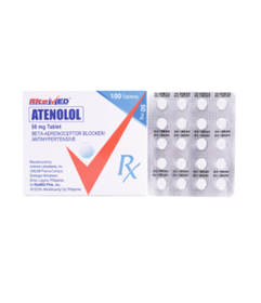 ATENOLOL 50MG TABLET – RITEMED