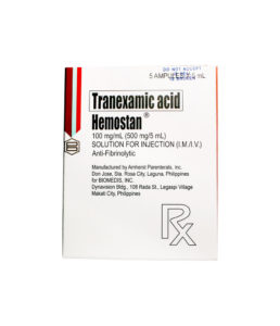 HEMOSTAN 500MG/5ML AMPOULES