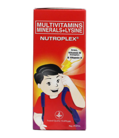 NUTROPLEX W/ LYSINE SYRUP 120ML