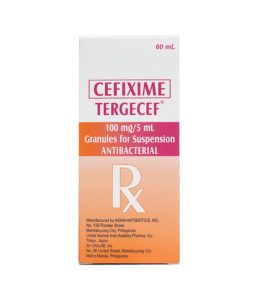 TERGECEF 100MG SUSPENSION 60ML