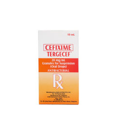 TERGECEF 20MG DROP 10ML