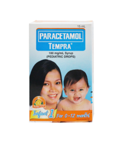 TEMPRA DROPS ORANGE 15ML