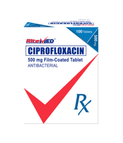 CIPROFLOXACIN 500MG TABLET – RITEMED