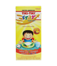 TIKI TIKI STAR SYRUP 120ML