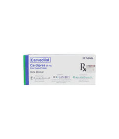 CARDIPRES 25MG TABLET