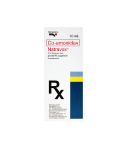NATRAVOX 250MG/62.5VN-CRML 60ML