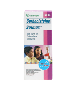 SOLMUX PEDIATRIC SYRUP 200MG 60ML