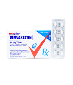 SIMVASTATIN 20MG TABLET – RITEMED