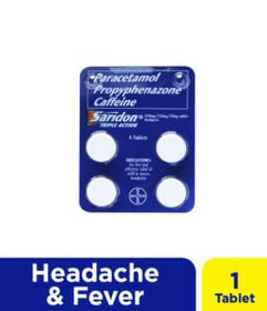 SARIDON TRIPLE ACTION 450 TABLET