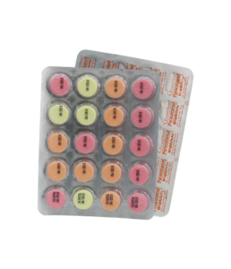 NEO-KIDDILETS 120MG CHEWABLE TABLET