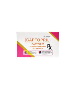 CAPTOR 25MG TABLET