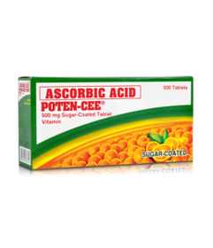 POTEN-CEE 500MG TABLET SUGAR COATED