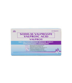 VALPROS 500MG CR TABLET