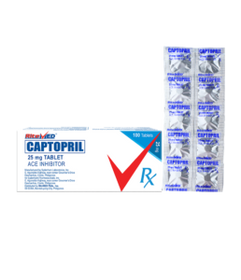 CAPTOPRIL 25MG TABLET – RITEMED