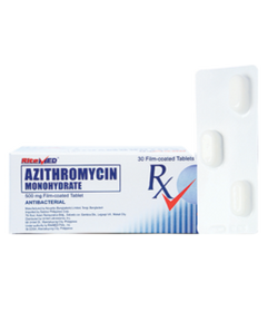 AZITHROMYCIN 500MG TABLET – RITEMED