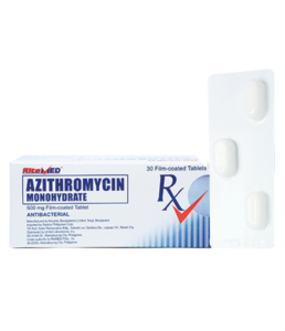 AZITHROMYCIN 500MG TABLET – RITEMED