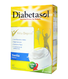 DIABETASOL POWDER VANILLA 600GM