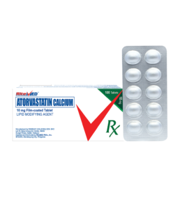 ATORVASTATIN 10MG TABLET – RITEMED