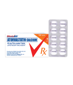 ATORVASTATIN 40 MG TABLET – RITEMED