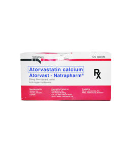 ATORVAST-NATRA 20MG TABLET