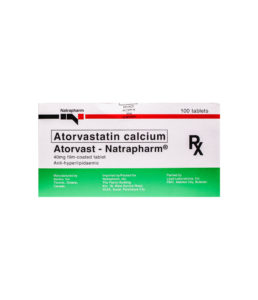 ATORVAST-NATRA 40MG TABLET