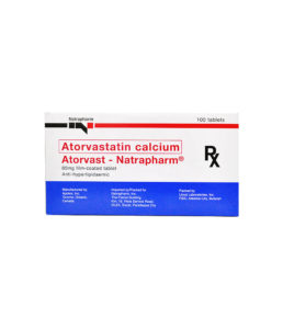 ATORVAST-NATRA 80MG TABLET