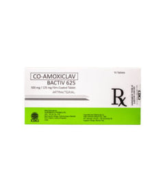 BACTIV 625MG FC TABLET
