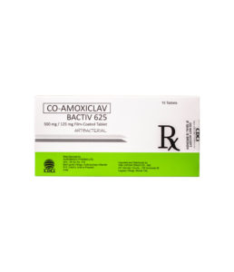 BACTIV 625MG FC TABLET