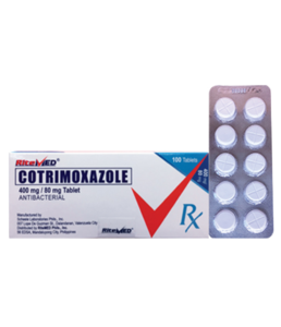 COTRIMOXAZOLE400/80MG TB100 – RITEMED