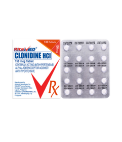 CLONIDINE HCL 150MCG TABLET – RITEMED