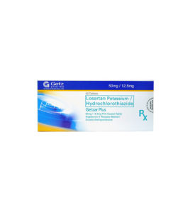 GETZAR PLUS 50MG/12.5MG TABLET