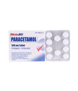 PARACETAMOL 500MG TABLET – RITEMED