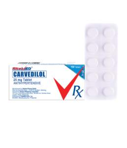 CARVEDILOL 25MG TABLET – RITEMED