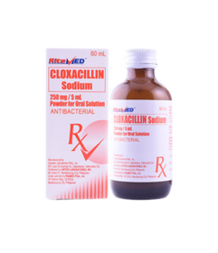 CLOXACILLN 250/5ML SUSPENSION 60ML – RITEMED