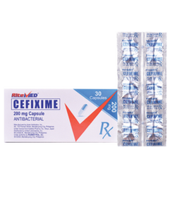 CEFIXIME 200MG CAPSULE – RITEMED