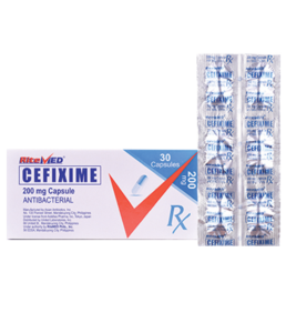 CEFIXIME 200MG CAPSULE – RITEMED