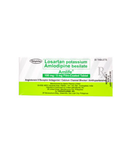AMLIFE 100MG/5MG TABLET