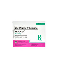 TRIOCEF 400MG FC TABLET