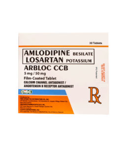 ARBLOC CCB 5MG/50MG FC TABLET