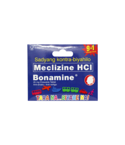 BONAMINE 25MG CHEWABLE TABLET (9+1)