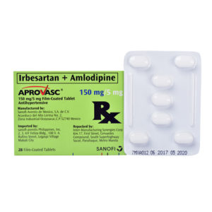 APROVASC 150MG/5MG FC TABLET
