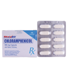 CHLORAMPHENICOL 500MG CAPSULE – RITEMED