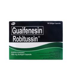 ROBITUSSIN EXPECTORANT 200MG CAPSULE