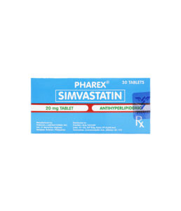 SIMVASTATIN 20 MG TABLET – PHAREX
