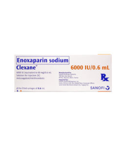 CLEXANE 60MG INJECTION 6ML