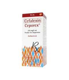 CEPOREX DS 250MG SUSPENSION 70ML