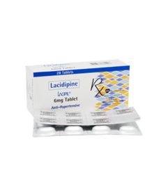 LACIPIL 6MG TABLET